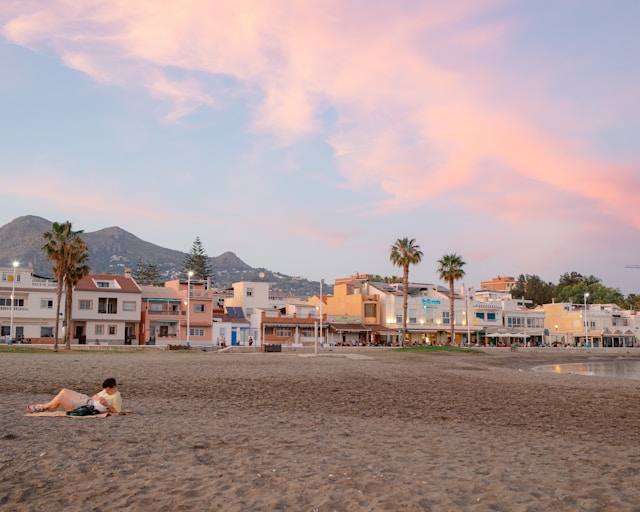 Strand van Malaga