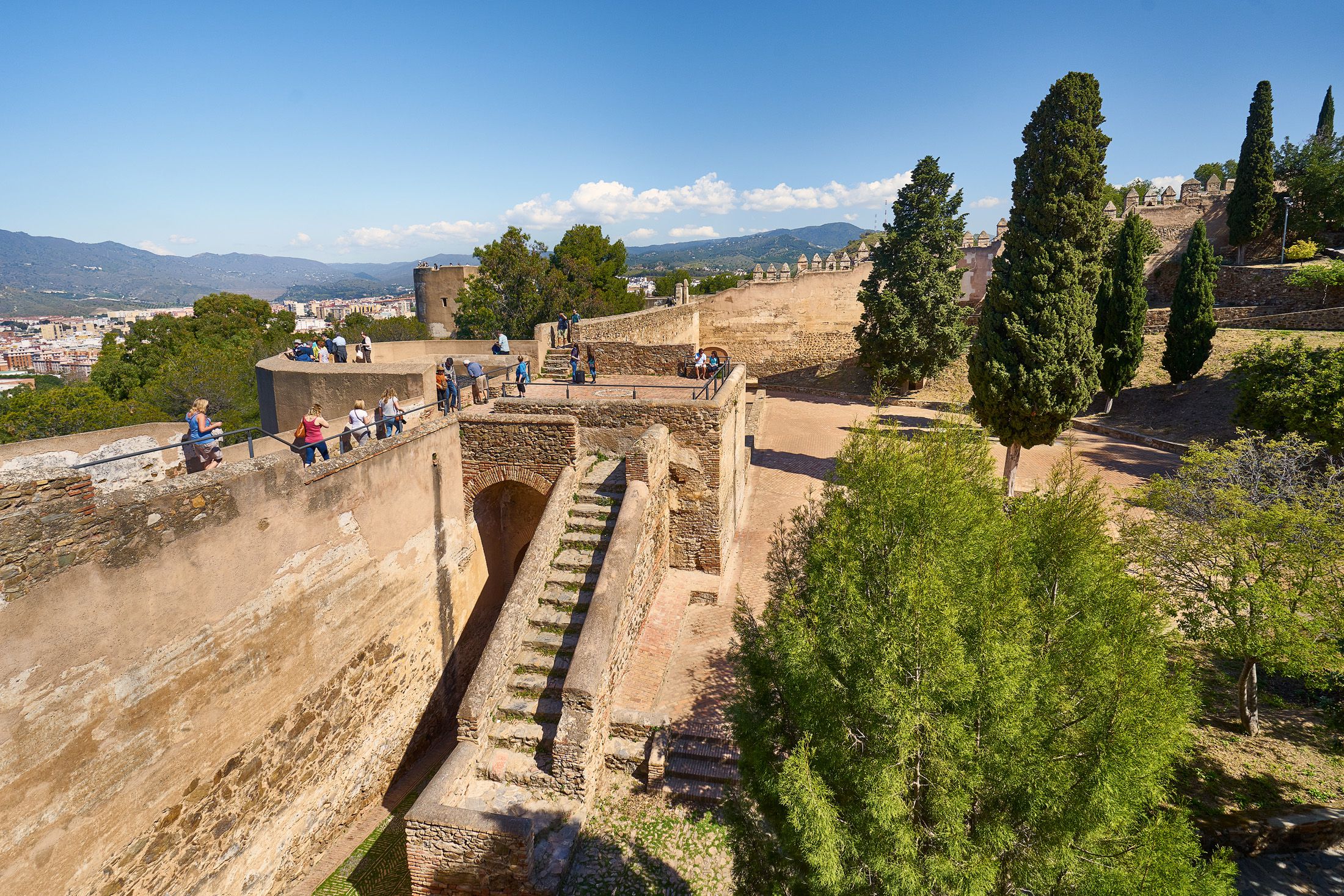 Kasteel Gibralfaro Malaga